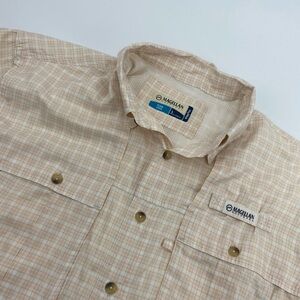 Magellan Shirt Mens Large Peach Aransas Pass Fishing Gorpcore Outdoors Utility